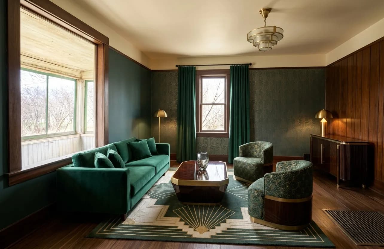 Art deco room inspiration